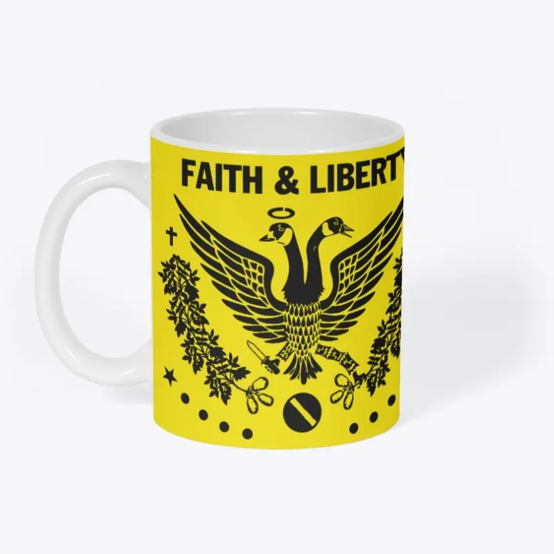 Faith and Liberty Black Logo