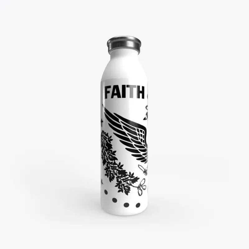 Faith and Liberty Black Logo